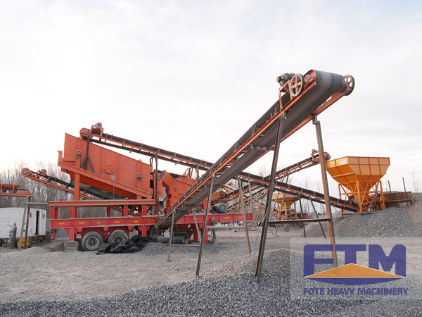 80-100 t h Mobile Crushing Plant in Nigeria